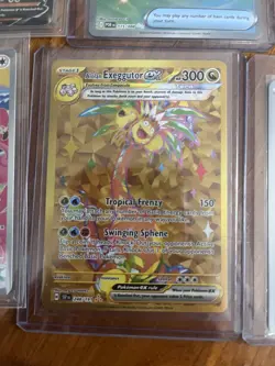 Nintendo Pokemon TCG 5-Card Holo Full Art Lot: Rapid Strike Urshifu V, Exeggutor - Image 2