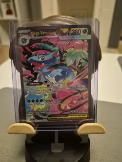 Pokemon TCG Mega Venusaur EX Sir 177/132 English Mega Evolution Card - Image 1