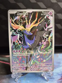 Xerneas 091/086 Near Mint Shiny Rare ME04: Chaos Rising Pokemon Holo - Image 1