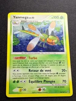 Yanmega 14/147 Holo Platine Vainqueurs Supremes Carte Pokemon FR - Image 5