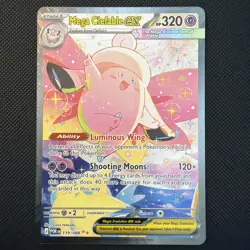 Mega Clefable ex 119/88 Special Illustration Rare SIR Pokemon Perfect Order NM - Image 1