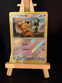 Teddiursa Reverse Holo 171/236 Pokemon Karte TCG aus Welten im Wandel - Image 1