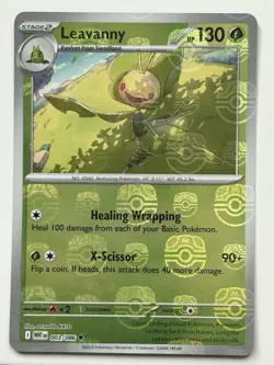 Leavanny (Master Ball Pattern) 003/086 SV: White Flare Holo Pokemon TCG - Image 1