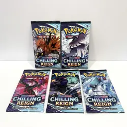 Sword & Shield Chilling Reign Art Set Sealed Pokemon Card Booster Pack - Image 1