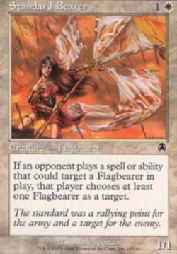 MTG Standard Bearer, Apocalypse, Moderately Played, English - Image 1