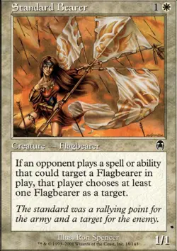 MTG Apocalypse #18 Standard Bearer Common - Image 1