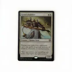 Grand Abolisher Foil Rare MTG Commander Masters #27 White Human Cleric EN - Image 1