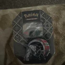 Pokemon TCG Scarlet & Violet Paldean Fates Tin Iron Treads Factory Sealed - Image 1