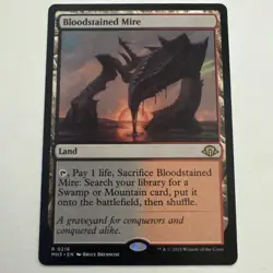 MTG MH3 Fetch Land Lot x4 NM Flooded Strand Mire Foothills Windswept Heath - Image 1