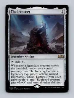 The Irencrag Wilds of Eldraine Non-Foil MTG NM - Image 1