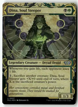 Dina, Soul Steeper 37 March of the Machine: Multiverse Legends Uncommon Foil NM - Image 1