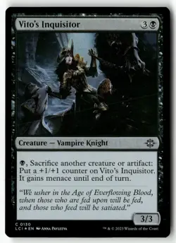 Vito's Inquisitor 130 The Lost Caverns of Ixalan Common Foil NM - Image 1