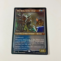Silas Renn, Seeker Adept (Foil Etched) Commander Legends Foil LP - Image 1