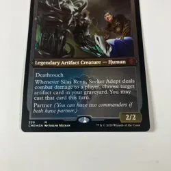 Silas Renn, Seeker Adept (Foil Etched) Commander Legends Foil LP - Image 3
