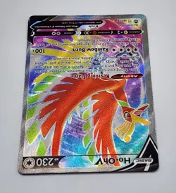 Ho-Oh V 187/195 Ultra Rare Holo Full Art Pokemon Silver Tempest - Image 5