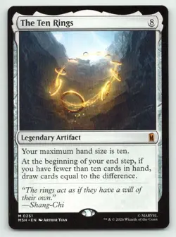 The Ten Rings 251 Mythic Marvel Super Heroes NM - Image 1