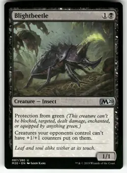Blightbeetle 87 Core Set 2020 Magic: The Gathering Near Mint - Image 1