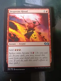 Desperate Ritual 127 Uncommon Ultimate Masters Magic: The Gathering Near Mint - Image 1