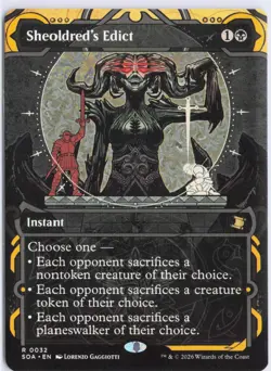 Sheoldred's Edict 32 Secrets of Strixhaven: Mystical Archive MTG NM - Image 1