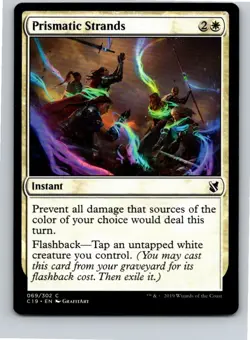 Magic the Gathering Prismatic Strands Commander 2019 MTG Free Shipping! - Image 1