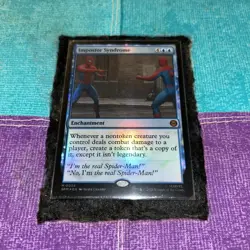 MtG Magic the Gathering Marvel's Spider-Man Impostor Syndrome Mythic Foil #0034 - Image 1