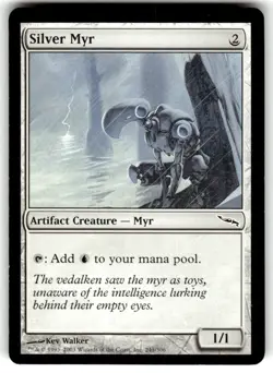 Silver Myr - Mirrodin MRD - MTG - C - LP - Magic - MRD - Image 1