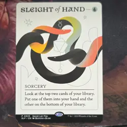 Wizards of the Coast Sleight of Hand Regular Secret Lair Play Blue P 0025 - Image 1