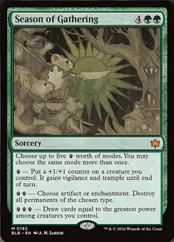 Magic The Gathering MTG SEASON OF GATHERING Bloomburrow NM Near Mint - Image 1
