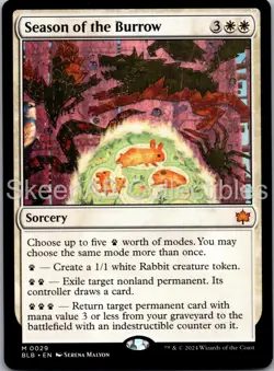 MTG SkeenAB Season of the Burrow Bloomburrow NM - Image 1