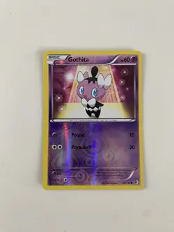 Pokemon TCG Gothita 75/149 Reverse Holo B&W Boundaries Crossed 2012 - Image 1