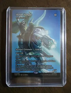 🟣 Doom Variant — Roaming Throne (Borderless) Non-Foil - Image 1