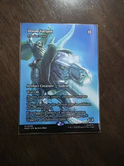 🟣 Doom Variant — Roaming Throne (Borderless) Non-Foil - Image 3