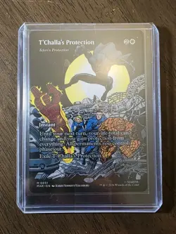 ⭐ T’Challa’s Protection (Teferi’s Protection Variant) — Borderless (Non‑Foil) - Image 1