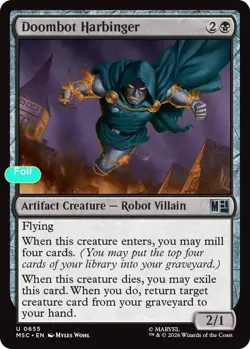 Doombot Harbinger - Foil - MSC - 655 NM/LP - Image 1
