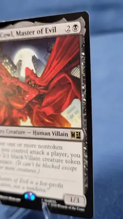 Crimson Cowl, Master of Evil 653 MSC Commander: Marvel Super Heroes Magic MTG A - Image 2