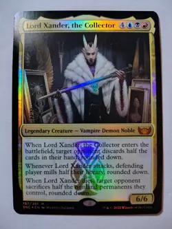 Lord Xander The Collector NM* PRERELEASE FOIL Streets New Capenna 197 - Image 1