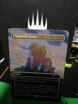 MTG Command Tower 0001 Marvel Super Heroes Exclusive Promo Foil 2026 NM - Image 3