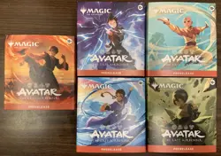 (5) MTG AVATAR THE LAST AIRBENDER PRERELEASE KIT AANG TOPH KATARA ITA SEALED 🪄 - Image 1