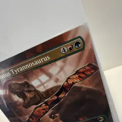 Wizards of the Coast MTG Ravenous Tyrannosaurus Ext Art Rare R0018 EN - Image 3