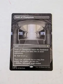 Vault of Champions (Borderless) Commander Masters Regular - Image 1