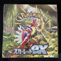 Nintendo Pokemon TCG Scarlet EX Booster Box - 30 Packs 4521329373515 - Image 1