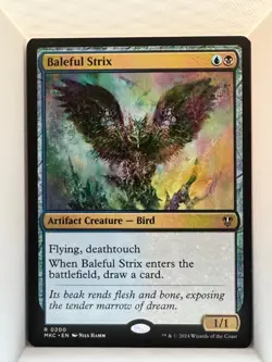 Baleful Strix R Commander: Murders at Karlov Manor 200 NM - Image 1
