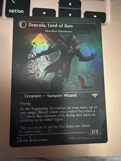 Dracula, Lord of Blood - Voldaren Bloodcaster Innistrad: Crimson Vow Foil Mtg - Image 2
