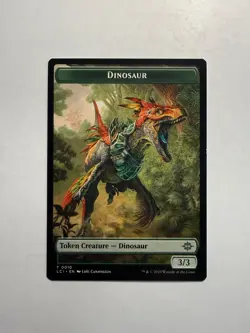 Dinosaur Token 10 MTG The Lost Caverns of Ixalan - Image 1