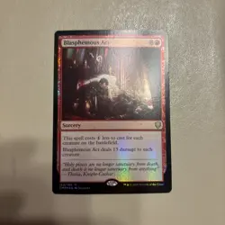 *FOIL* Blasphemous Act - Commander Legends - MTG Magic The Gathering - NM - Image 1