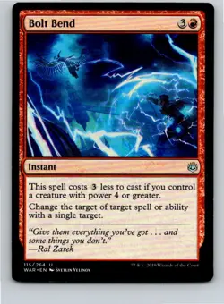 Magic the Gathering Bolt Bend War of the Spark MTG Free Shipping! - Image 1