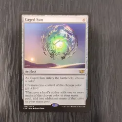 Caged Sun #233 (LP) Commander 2014 C14 MTG English Regular Free Shipping - Image 1