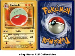 1999 Pokemon, Jungle, #18/64 Electrode, Rare (b) - Image 1