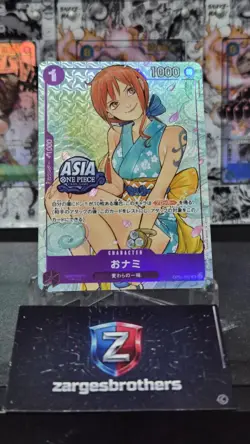 One Piece - Nami Asia Stamp Exclusive OP05-062 Promo - Image 1