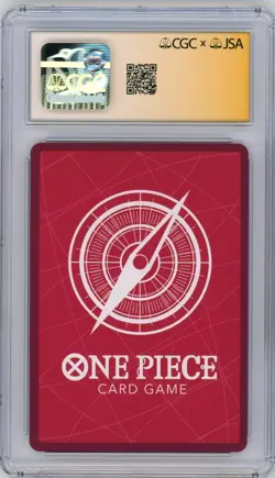 CGC Auth Auto 10 Colleen Clinkenbeard Monkey.D.Luffy Alt Art Parallel OP09-061 - Image 2